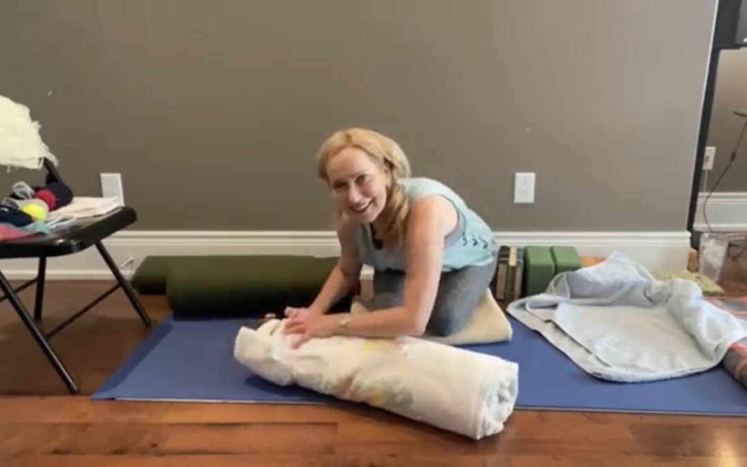 DIY Yoga Props with Val