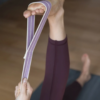 Halfmoon 8' Organic Cotton Loop Strap - Plum Weave - Image 4