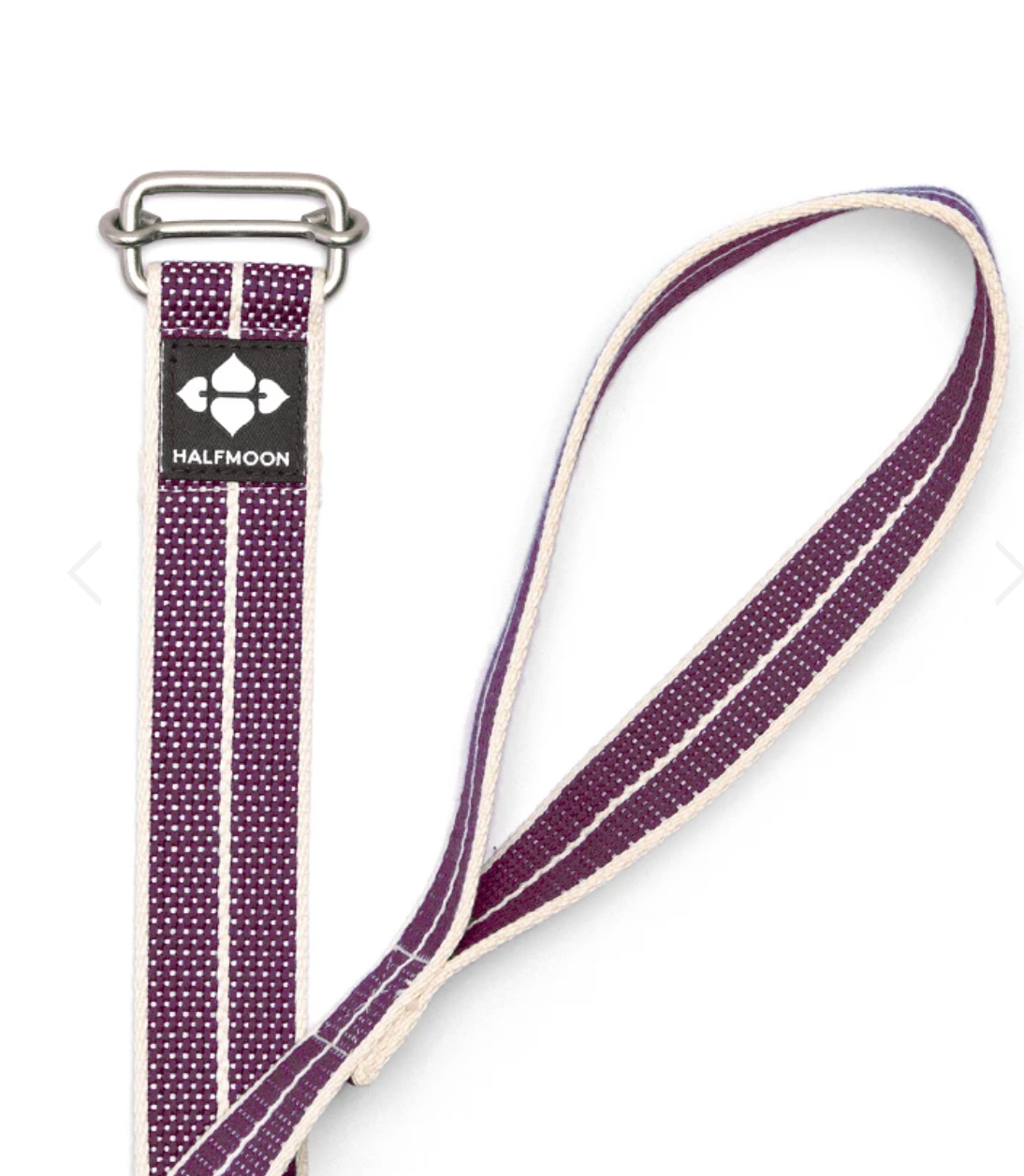 Cotton Yoga Strap - Pink / Purple