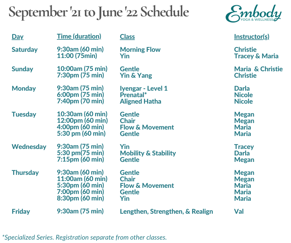 Schedule (18)