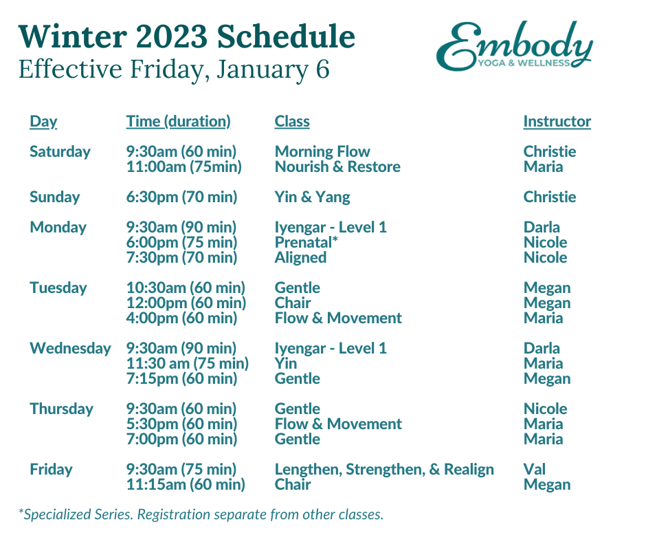 Schedule (5)