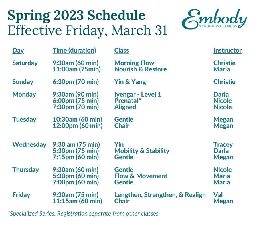 Schedule (3)