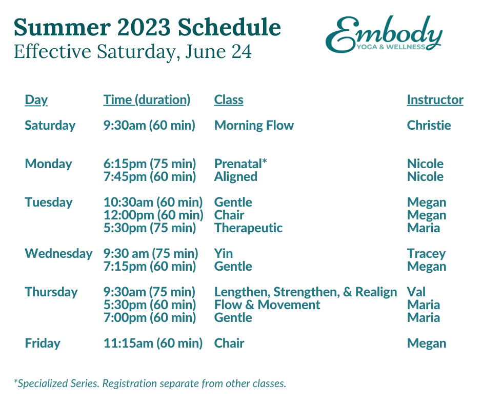 Schedule (5)
